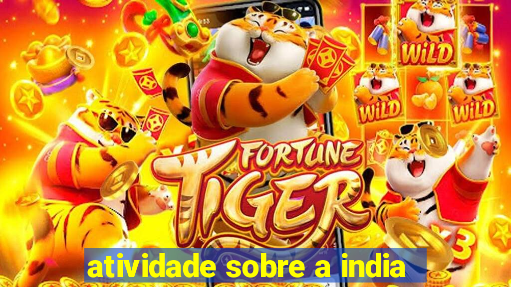 atividade sobre a india